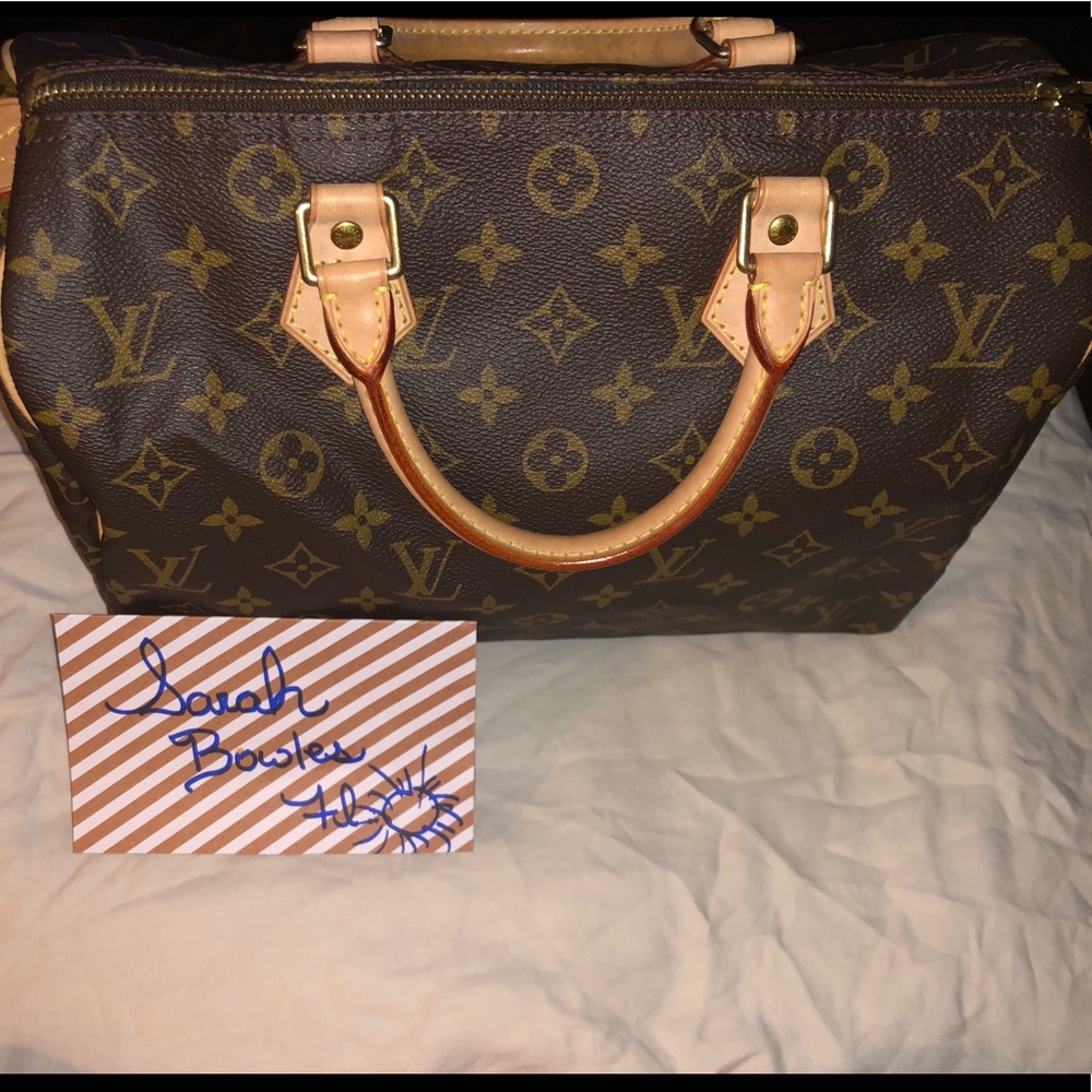 Authentic monogram speedy 30
